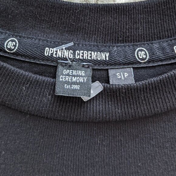 Opening CEREMONY black t-shirt dress Small @P - Picture 6 of 12